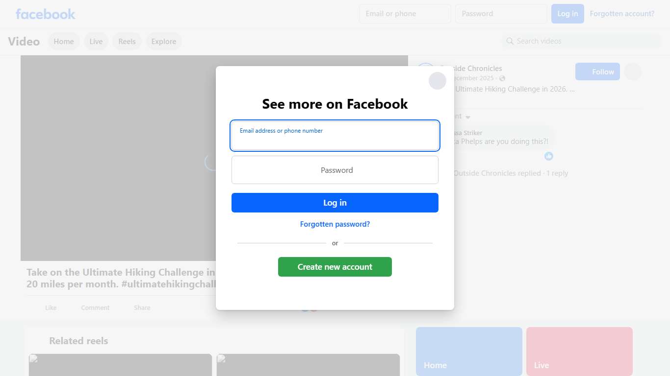 Take on the Ultimate Hiking Challenge in 2026. Challenge yourself to hike 20 miles per month. #ultimatehikingchallenge Outside Chronicles Facebook